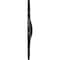 Ekena Millwork Pompeii Ceiling Medallion (Fits Canopies up to 2"), Hand-Painted Jet Black, 18 7/8"OD x 1 1/2"P CM18POBLF - alternate 4